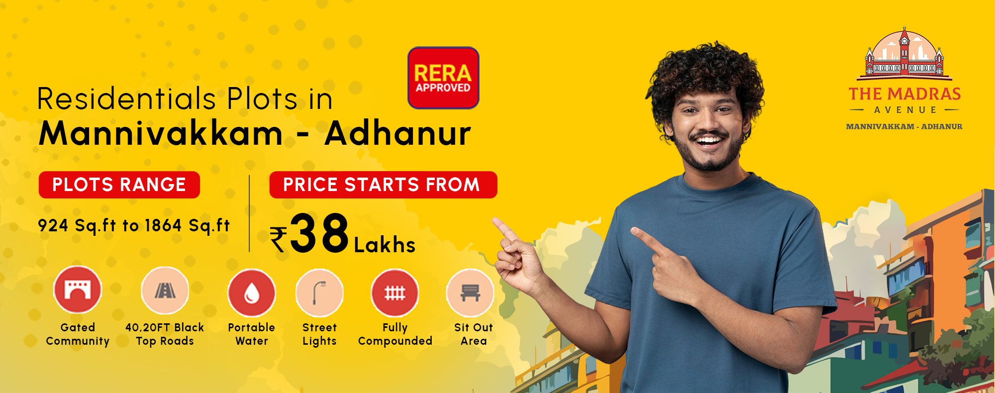 Premium Luxury Villa Plots - The Madras Avenue