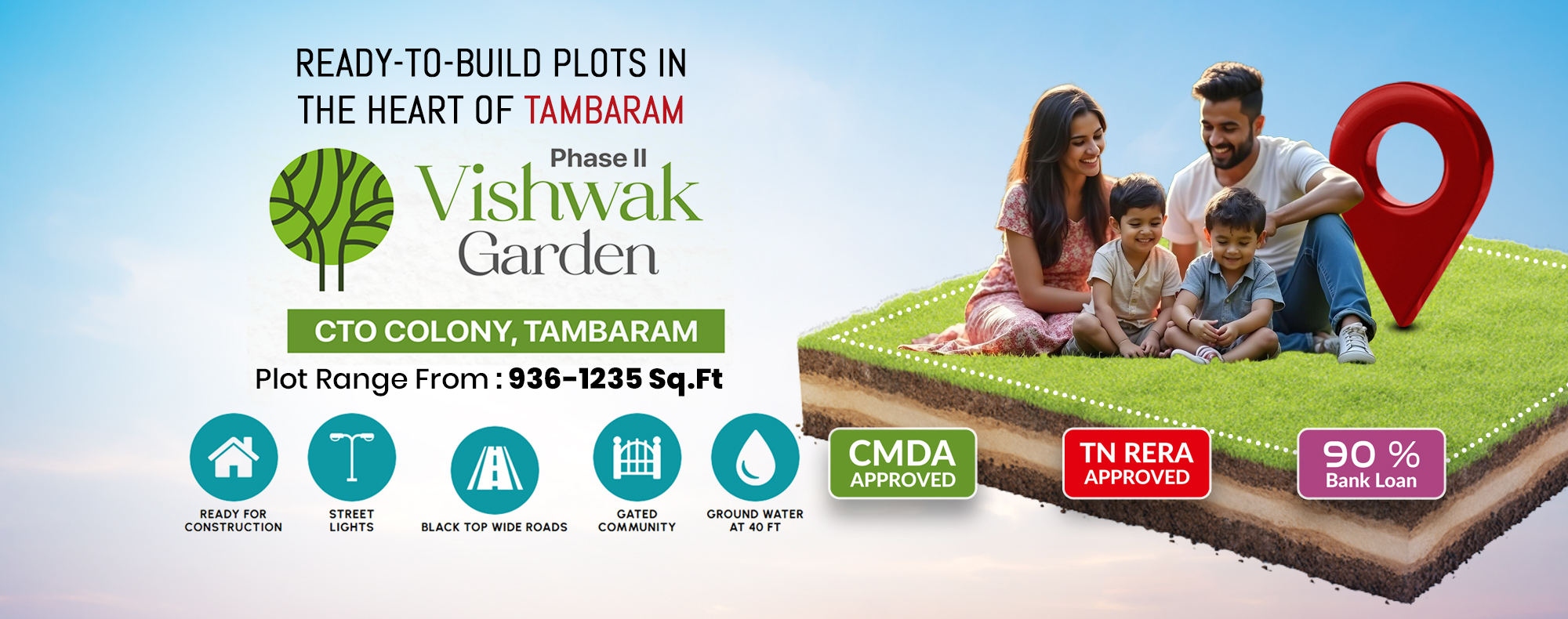 CMDA Approved Villa Plots