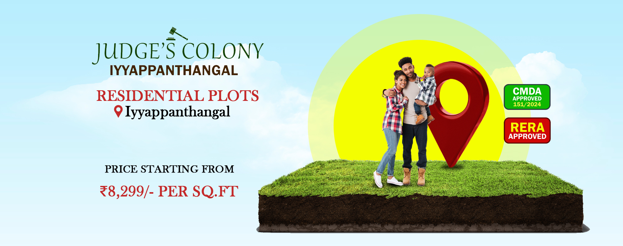Premium Residential Plots - Judge's Colony