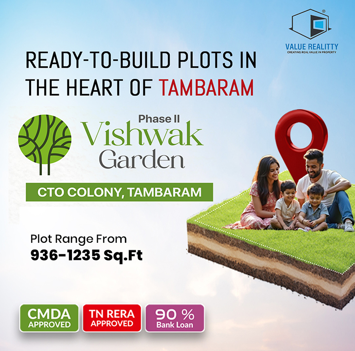 CMDA Approved Villa Plots